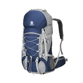 NEHOR 60L hiking backpack main compartment shows spacious storage for camping gear