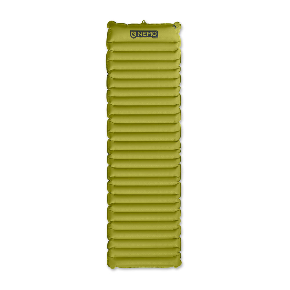 Nemo Astro sleeping pad regular Birch Bud unrolled for spacious campsite comfort