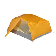 NEMO Aurora 3P tent with vertical walls maximizing interior space for roomier camping.
