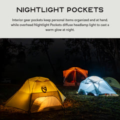 NEMO Aurora Divvy Cube enables shared packing for two campers.