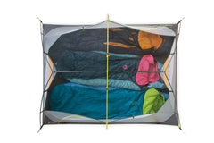 NEMO Dagger OSMO color-coded hubbed poles simplify quick assembly