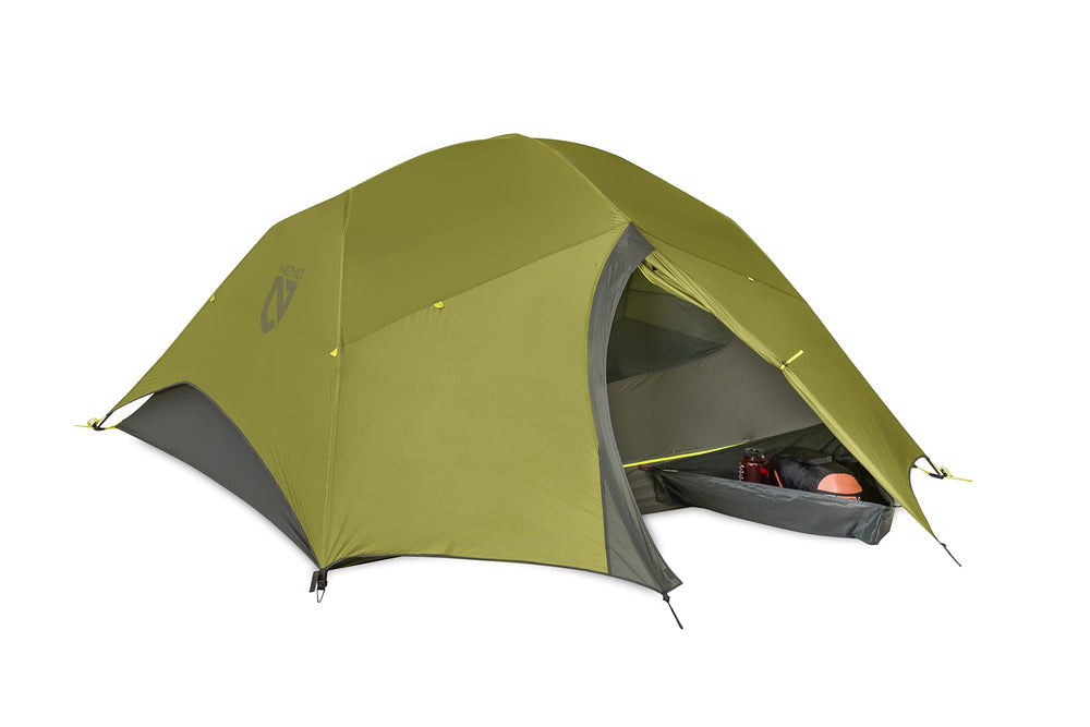 NEMO Dagger OSMO tent fabric delivers water repellency for reliable camping in rain