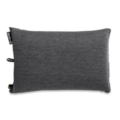 Nemo Fillo pillow in integrated stuff sack for compact backpacking travel