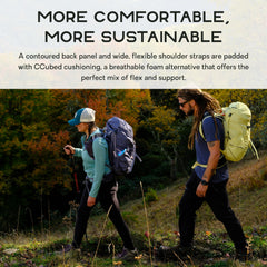 NEMO Resolve 35L daypack top opening in citron for quick access.