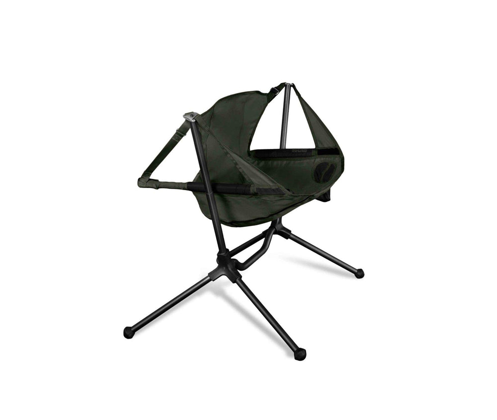 Nemo Stargaze chair Scarab/Smoke setup for campsite comfort and stability.