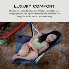 Nemo Stargaze EVO-X chair with deep reclining angle for star-gazing views.