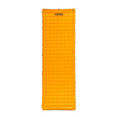 Nemo Tensor Alpine sleeping pad folded compact for easy backpacking storage.