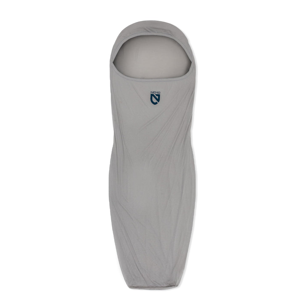 NEMO Tracer Blaze liner Vapor fabric detail highlights warmth and eco-made fibers.