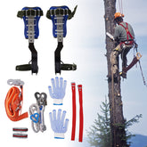 NeNchengLi tree climbing spikes adjustable height for stable pruning at various heights.