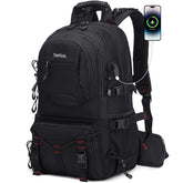 NerIion 40L hiking backpack front view highlights spacious storage for day trips.
