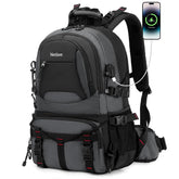 NerIion 40L hiking backpack main compartment keeps gear organized for easy access on trails.