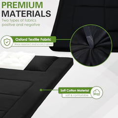 NESDCC camping mat non-slip base prevents sliding on tents or floors.