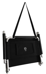 Neso chair seat 18in black offers roomy seating comfort