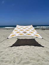 Neso sun shelter 7x7ft setup for easy beach shade on the go.