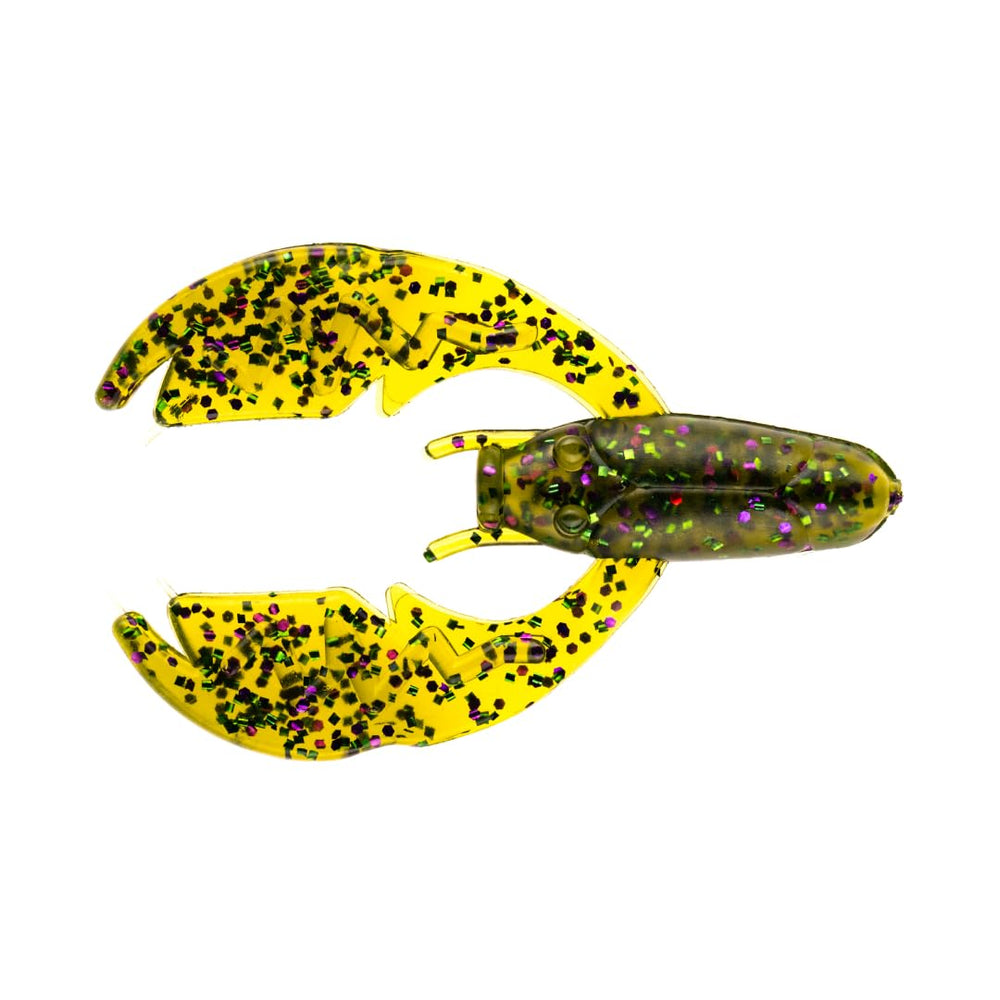 NetBait BaitFuel PACA Chunk claws action enhances jig trailer vibration for lifelike movement.
