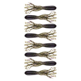NetBait BAITFUEL tube 2.5-inch dark melon purple ready for drop shot bites.
