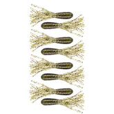 NetBait BAITFUEL tubes, 2.5-inch, dark melon gold purple attract more bites with scent technology.