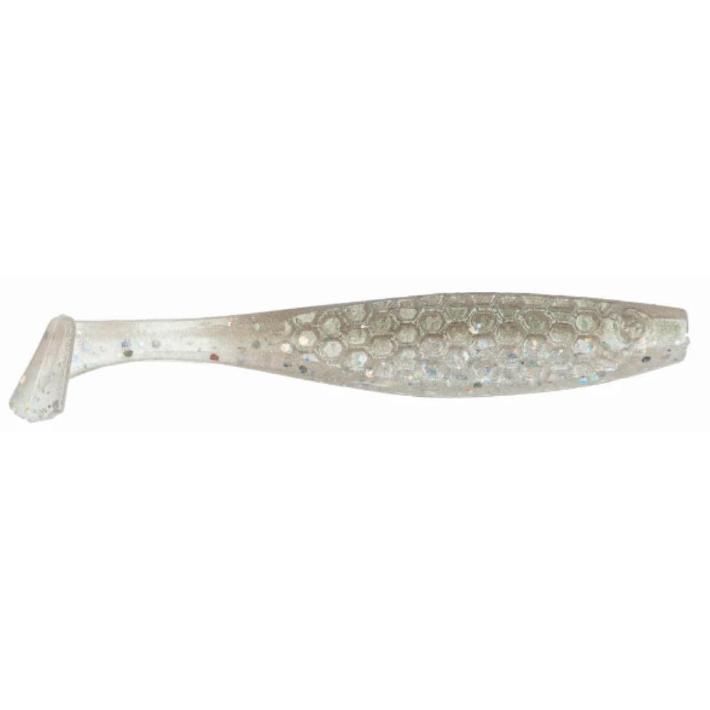 NetBait HexTek Blip Minnow front view, compact shad mimic for finesse bass fishing.