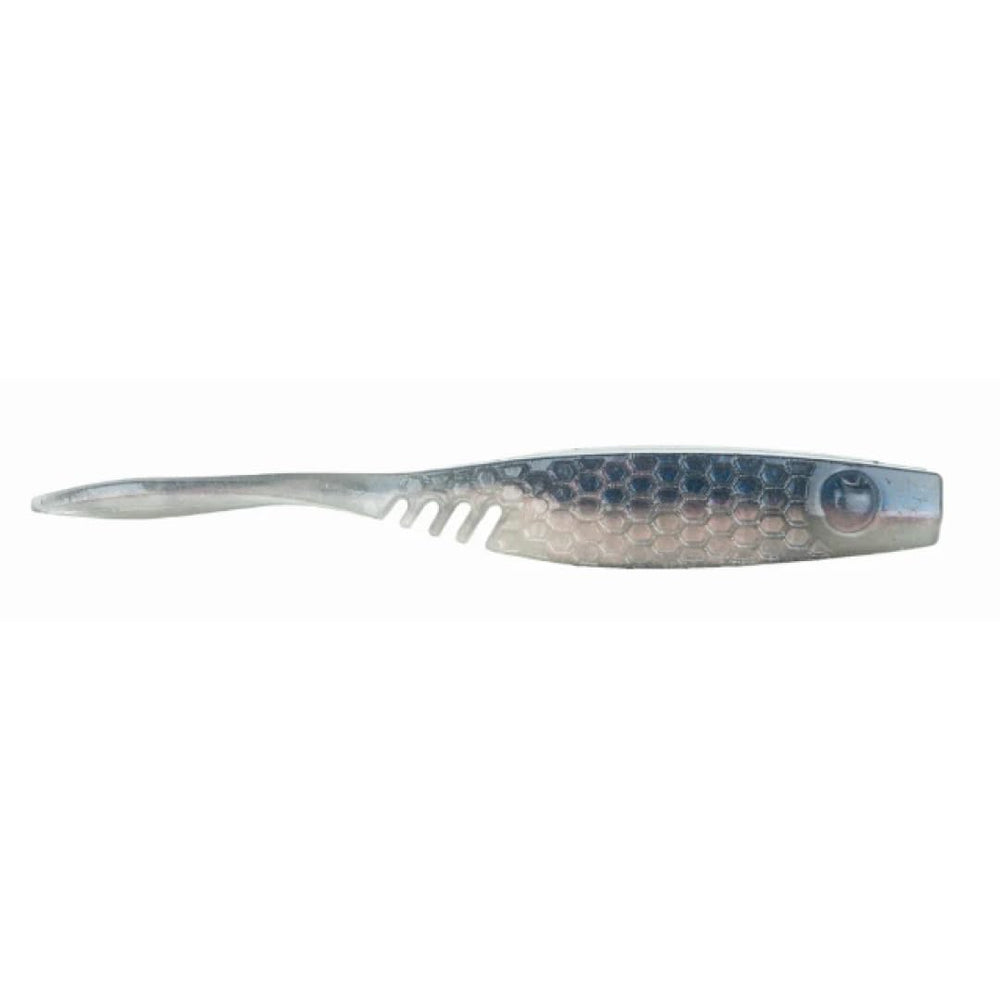NetBait HexTek EKO Shad 3-inch beaver-tail action for bass