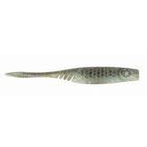 NetBait HexTek EKO Shad 3in front view shows lifelike profile for bass lures.