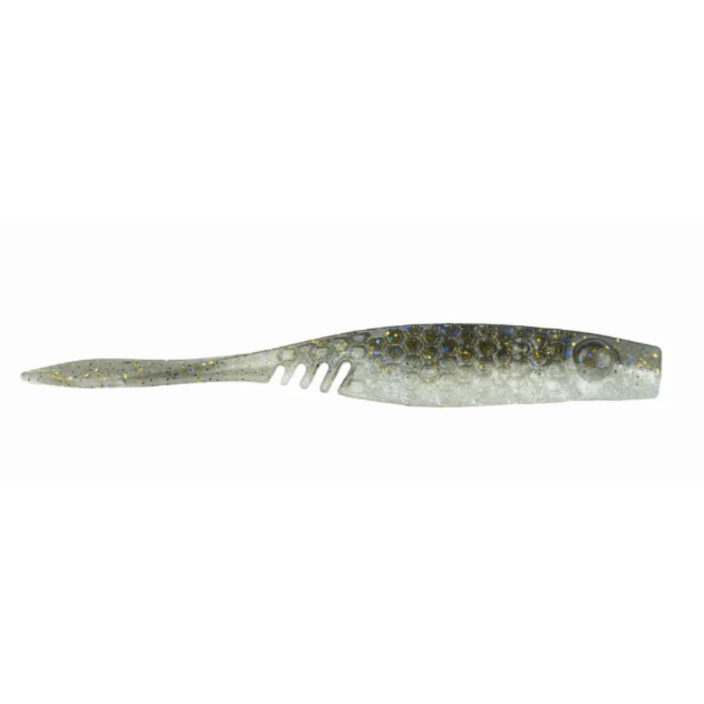 NetBait HexTek EKO Shad 3in profile shows natural baitfish motion