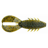 NetBait HexTek Rascal Green Pumpkin Blue, front view, ideal for flipping and heavy cover.