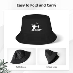 Nevfugo Archery Target Colorado Bucket Hat side view fits most head sizes