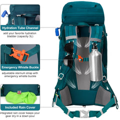N NEVO RHINO waist buckle system provides secure, customizable fit for heavy loads.