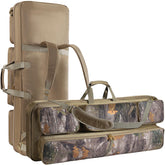 NEW VIEW Bow Case front view showing rugged protection for bow and arrows.