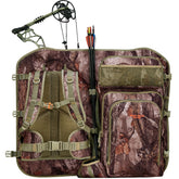 NEW VIEW bow-holding-backpack keeps your bow secure for quick access.