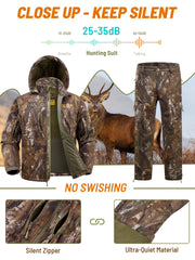 NEW VIEW face mask hunting gear side angle shows added warmth and coverage