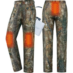 NEW VIEW Women camo heated pants back heating zones deliver quick warmth