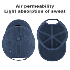 New Zealand Kiwi Bird denim cap, back-closure, secure fit during activities.