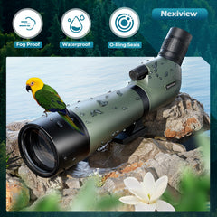 Nexiview bak4 prism provides bright, edge-to-edge clarity for distant subjects.