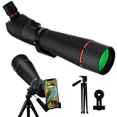 NEYLANG spotting scope waterproof durable body for rugged outdoor viewing.