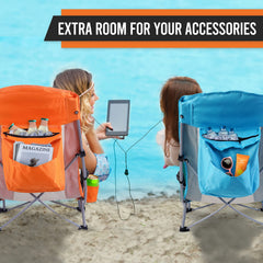 Nice C heavy-duty frame delivers durable outdoor seating for adventures.