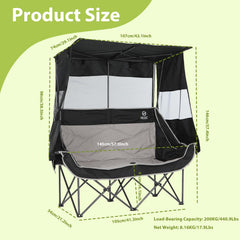 Nice C chair highlights durable steel frame and 440 lb capacity