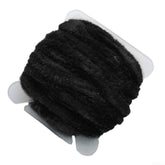 Niceminiwall chenille fly tying yarn in black for realistic nymph bodies and wrapping