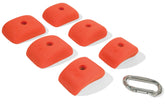 Nicros System Training Pinches orange front view illustrating progressive grip training.