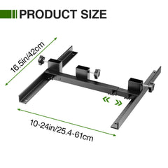Niffgaff tool-free setup target stand allows quick target changes at the range.