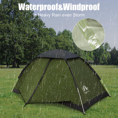 Night Cat tent fabric is rainproof to 3000mm with sealed seams.