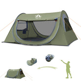 Night Cat pop-up tent ready for quick 3-second setup