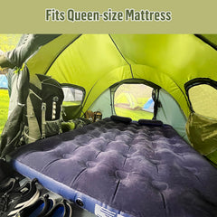 Night Cat pop-up tent waterproof seams demonstrate rainproof shelter for wet-weather camping.