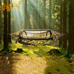 Night Cat underquilt packed in compression sack for easy backpacking and transport.