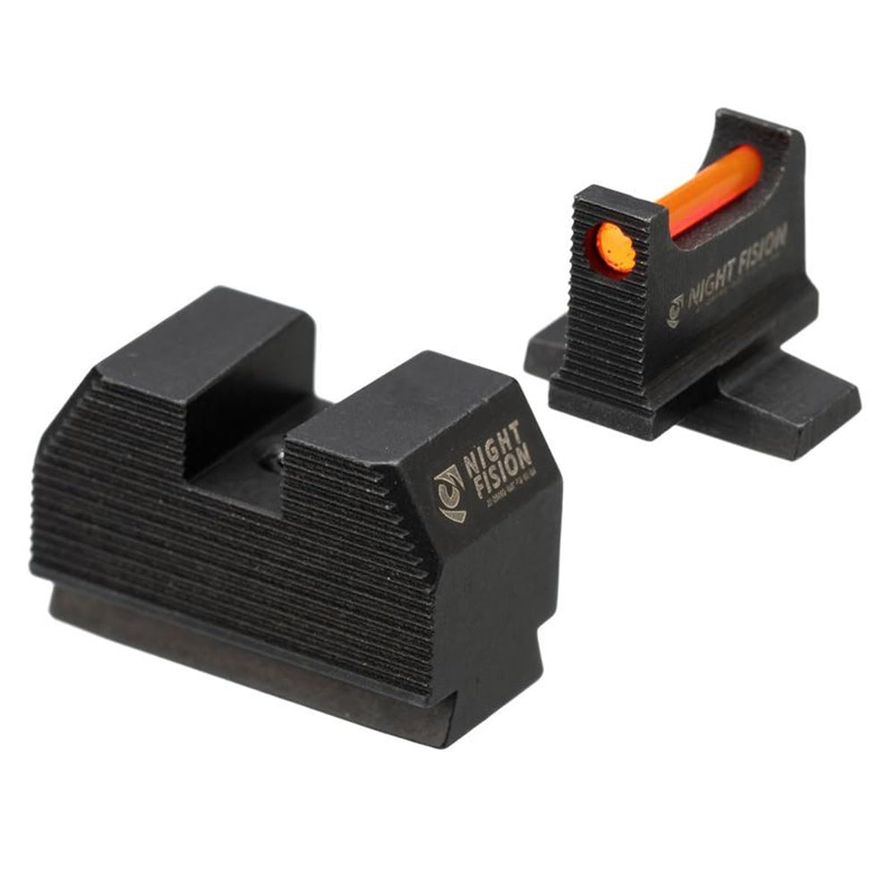 Night Fision front sight orange fiber optic for fast daytime targeting