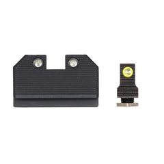 Night Fision rear sight stealth profile reduces glare for precise aiming