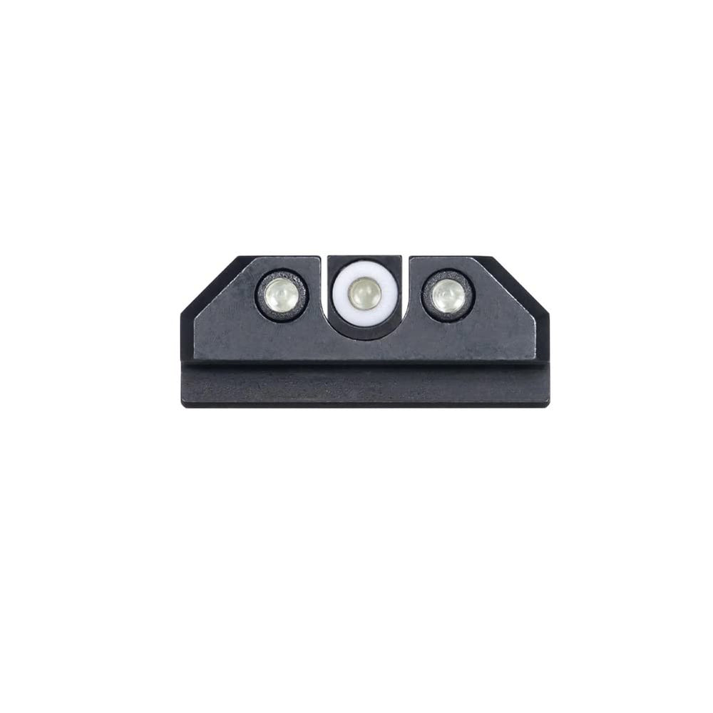 Night Fision front ring white sight for fast low-light targeting.