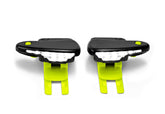 Night Runner 270 shoe lights clip to shoelaces for hands-free visibility.