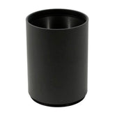 Nightforce anti-glare 3-inch sunshade on benchrest scope reduces glare for a clearer target view