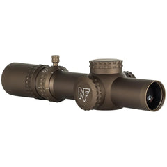 Nightforce ATACR 1-8x24mm F1/FFP reticle closeup highlights precise hold points